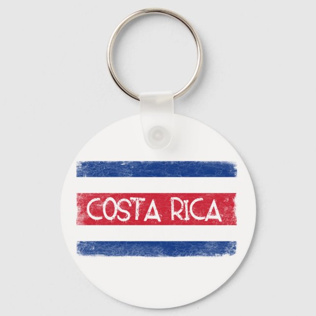 Llavero Bandera de Costa Rica (Anverso)
