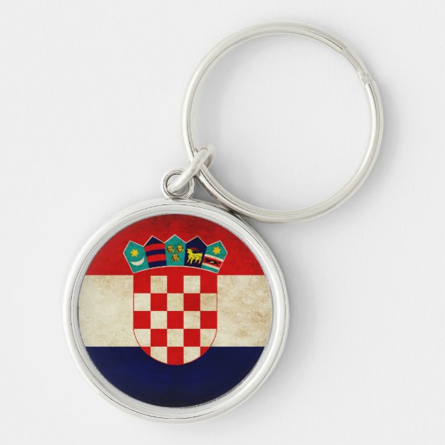Llavero Bandera de Croacia (Frente)