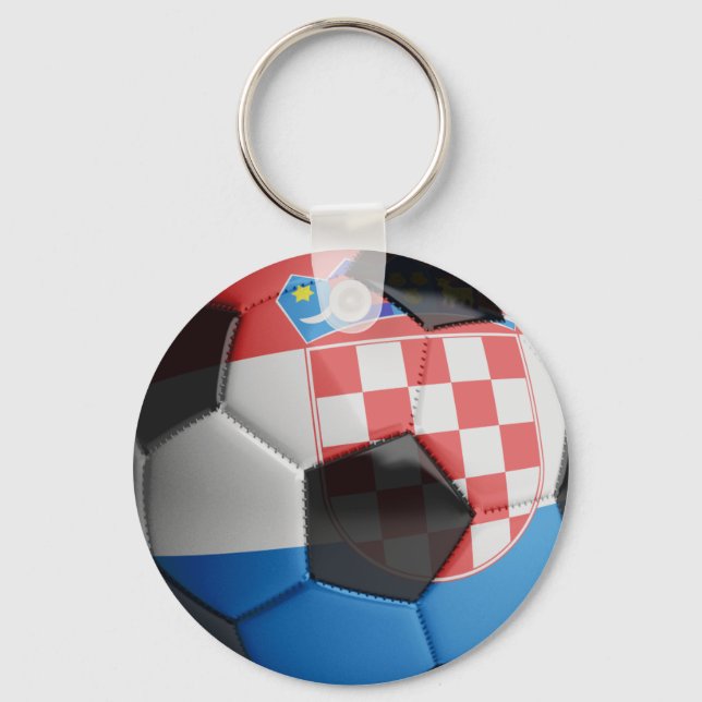 Llavero Bandera de Croacia (Anverso)