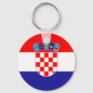 Llavero Bandera de Croacia (croata)