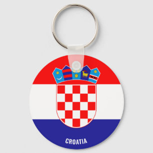 Llavero Bandera de Croacia Encanta patriótico