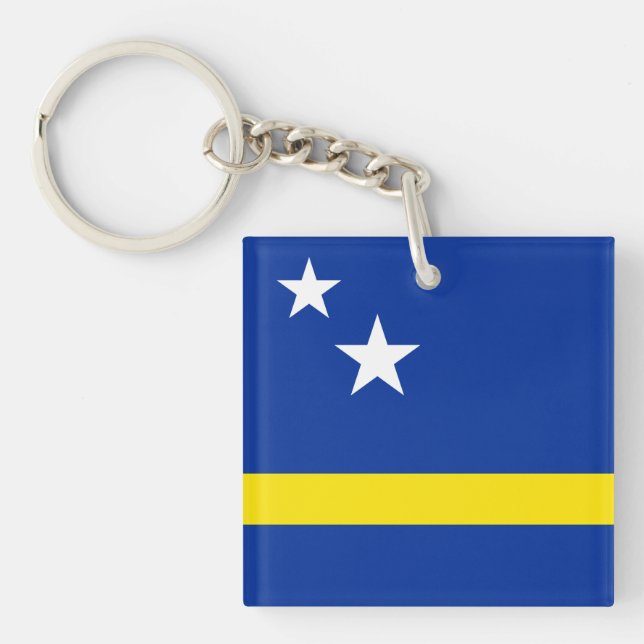 Llavero Bandera de Curazao (Frente)