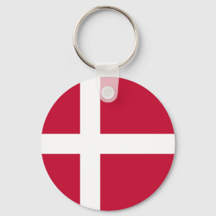 Llavero Bandera de Dinamarca