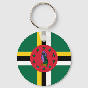 Llavero Bandera de Dominica