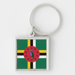 Llavero Bandera de Dominica