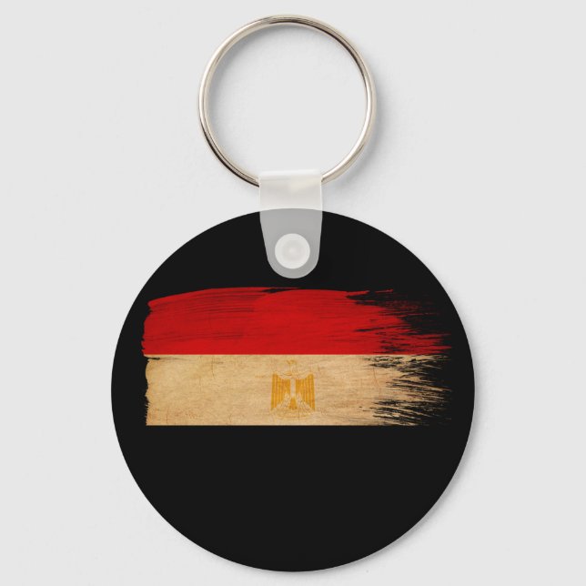 Llavero Bandera de Egipto (Anverso)
