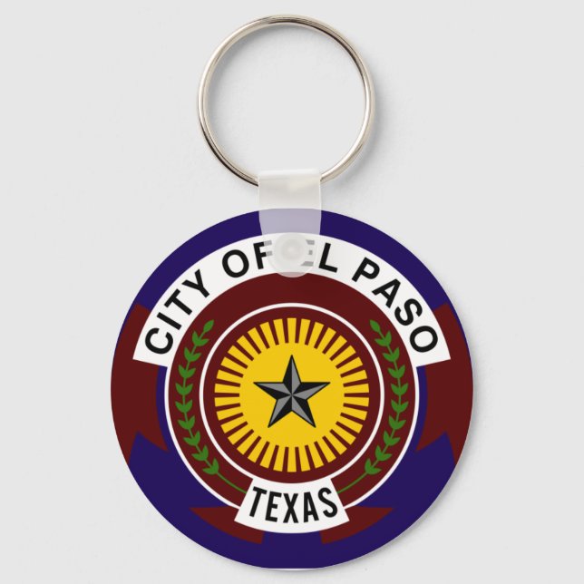 Llavero Bandera de El Paso (Anverso)