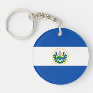 Llavero Bandera de El Salvador