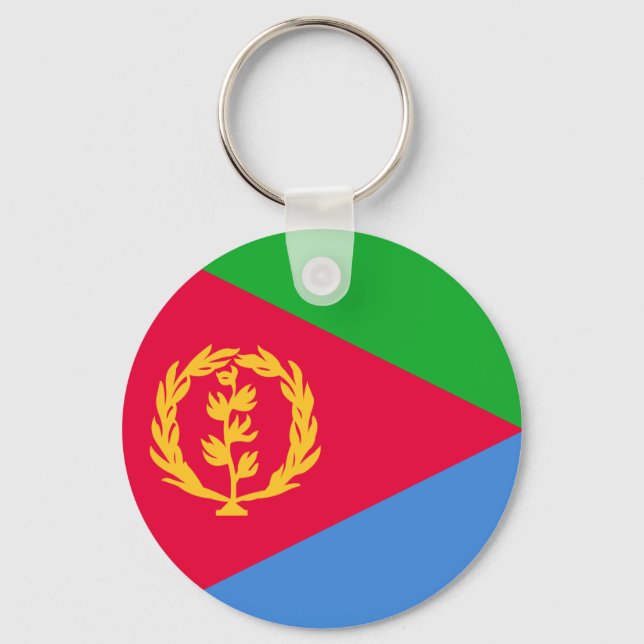 Llavero Bandera de Eritrea (Anverso)