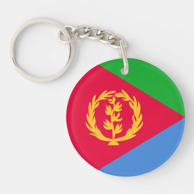 Llavero Bandera de Eritrea (Frente)