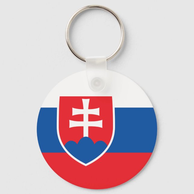 Llavero Bandera de Eslovaquia (Anverso)