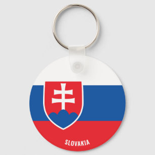 Llavero Bandera de Eslovaquia Encantadora Clave Patriótica