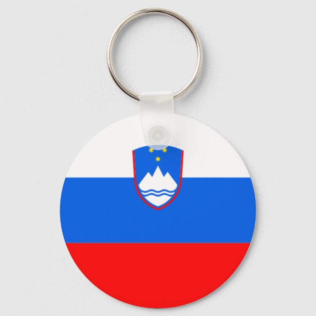 Llavero bandera de eslovenia (Anverso)