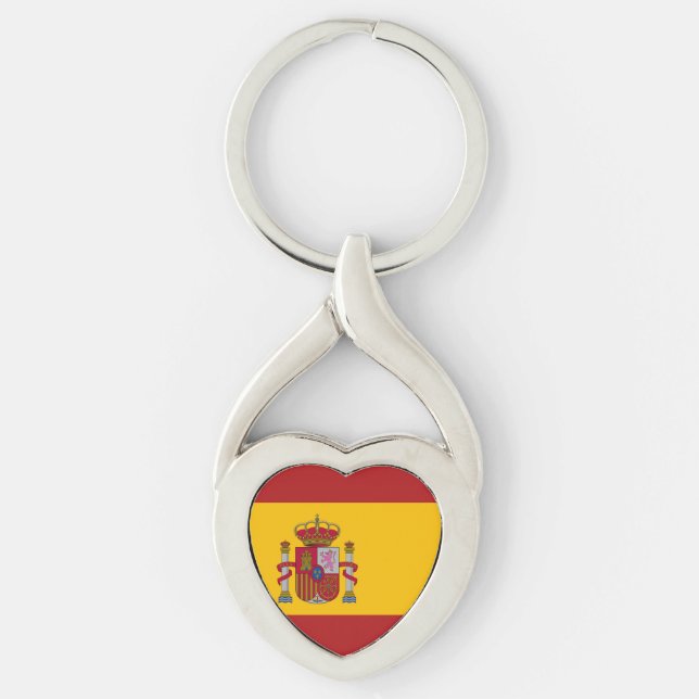 Llavero Bandera de España (Anverso)