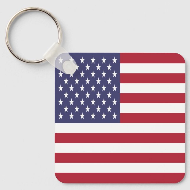 Llavero Bandera de Estados Unidos (Anverso)