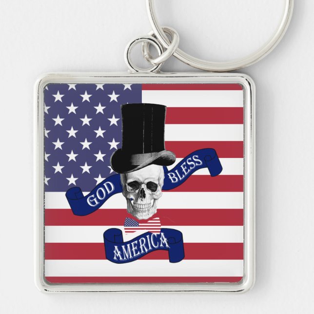 Llavero Bandera de Estados Unidos (Frente)