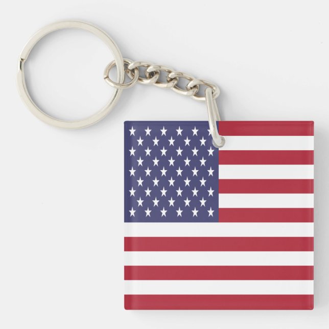 Llavero Bandera de Estados Unidos (Frente)