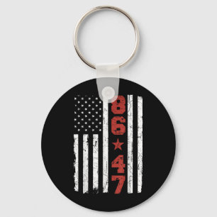 Llavero Bandera De Estados Unidos Retro Vintage 86 47 Anti