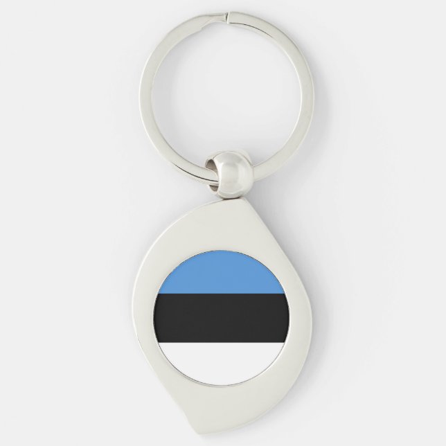Llavero Bandera de Estonia (Anverso)