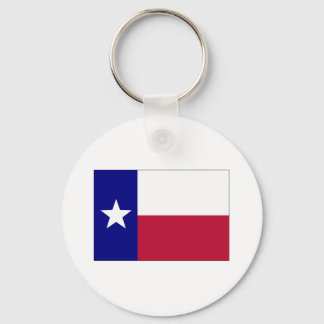 Llavero Bandera de estrella solitaria de Texas