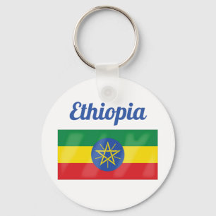 Llavero Bandera de Etiopía