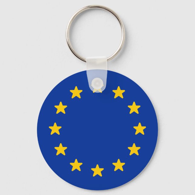 Llavero Bandera de Europa (Anverso)