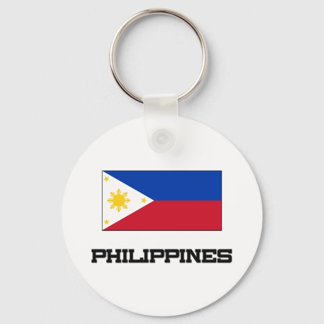 Llavero Bandera de Filipinas (Anverso)