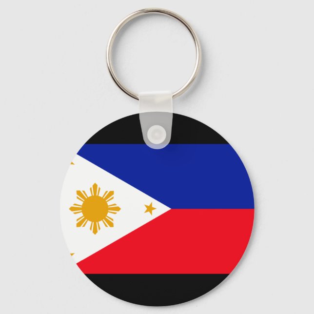 Llavero Bandera de Filipinas (Anverso)
