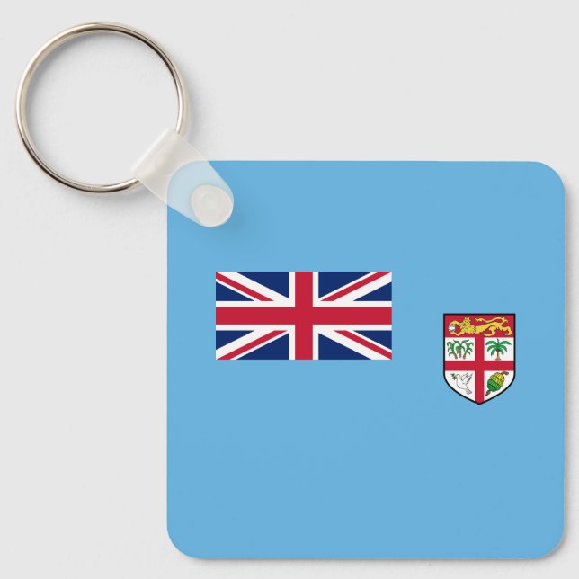Llavero Bandera de Fiyi (Anverso)