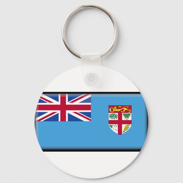 Llavero Bandera de Fiyi (Anverso)