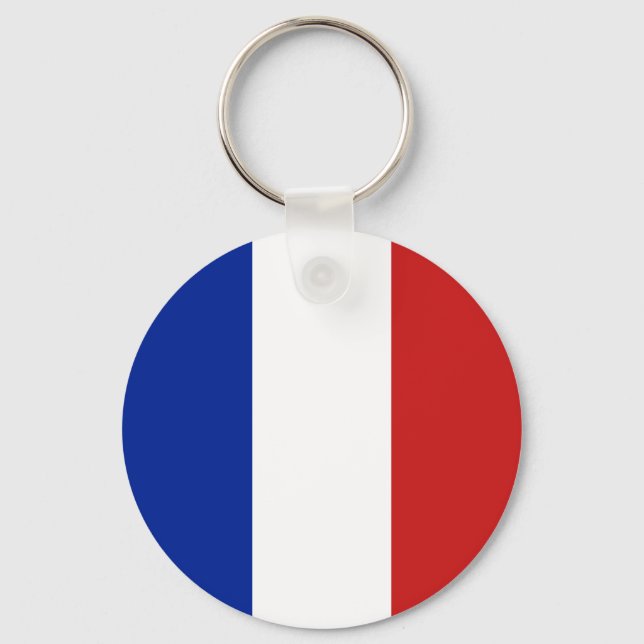 Llavero Bandera de Francia (Anverso)