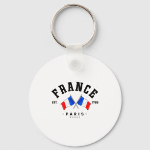 Llavero Bandera de Francia Regalo Francés Amigo Francia Pa