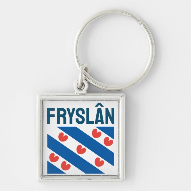 Llavero Bandera de Frisia (Frente)