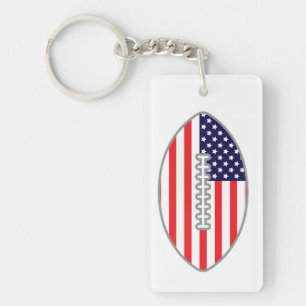 Llavero Bandera de Fútbol Americano
