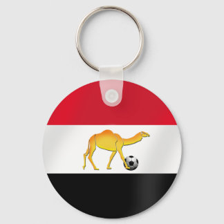 Llavero Bandera de fútbol del desierto de Egipto