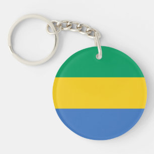 Llavero Bandera de Gabón