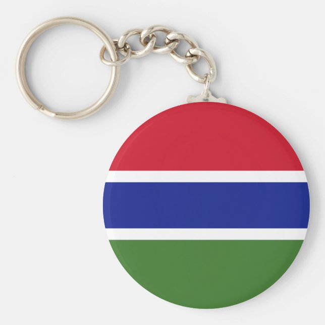 Llavero Bandera de Gambia (Frente)