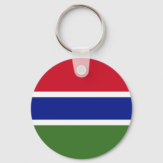 Llavero Bandera de Gambia (Anverso)