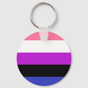 Llavero Bandera de Género Keychain LGBT