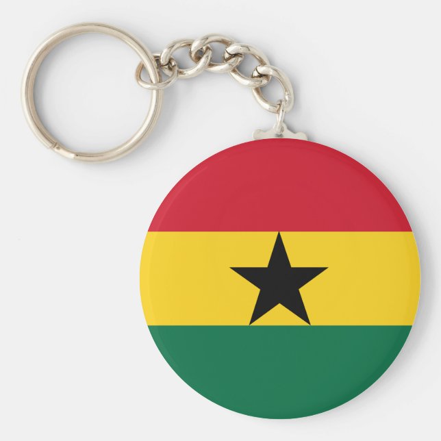 Llavero Bandera de Ghana (Frente)