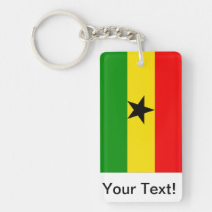 Llavero Bandera de Ghana