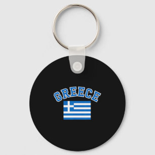 Llavero Bandera de Grecia Recuerdo de viaje griego