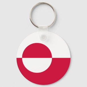 Llavero Bandera de Groenlandia
