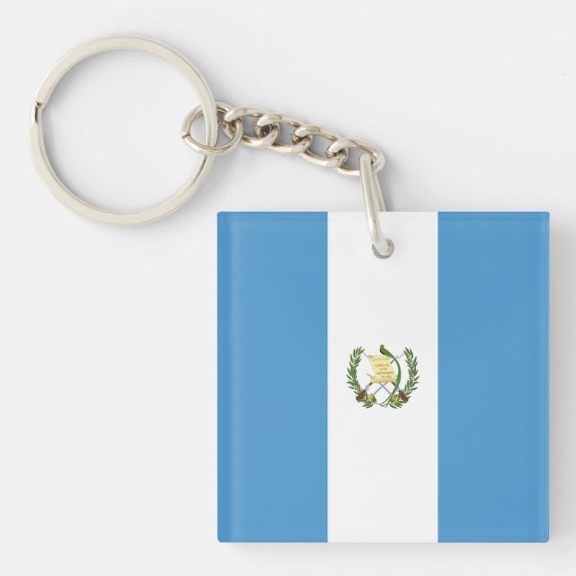 Llavero Bandera de Guatemala (Frente)