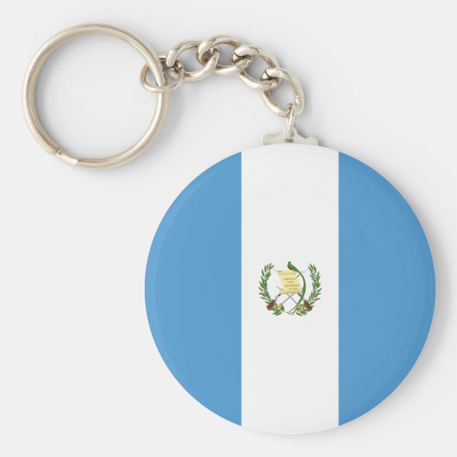 Llavero Bandera de Guatemala (Guatemala) (Frente)