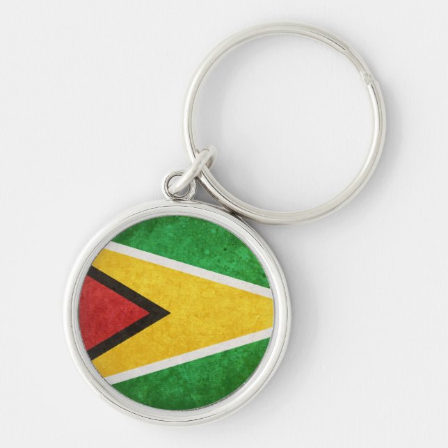Llavero Bandera de Guyana (Frente)