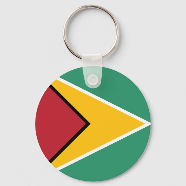 Llavero Bandera de Guyana (Anverso)