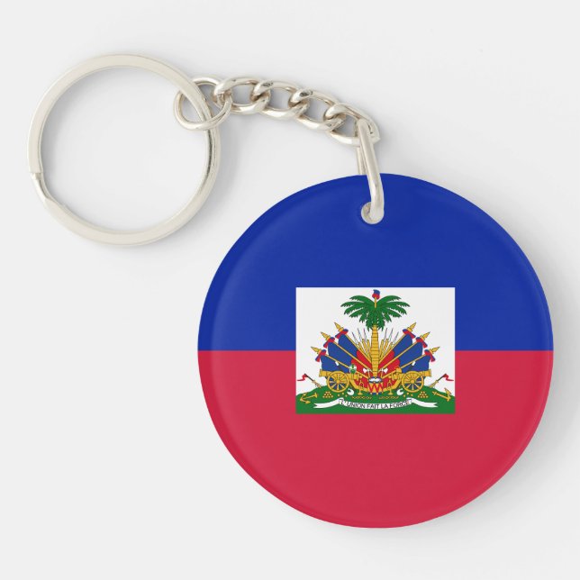 Llavero Bandera de Haití (Frente)