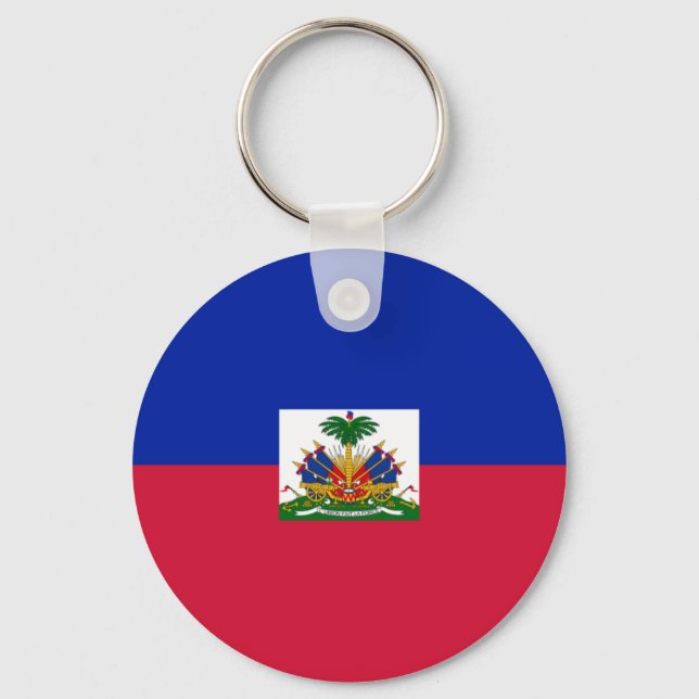 Llavero Bandera de Haití (Anverso)