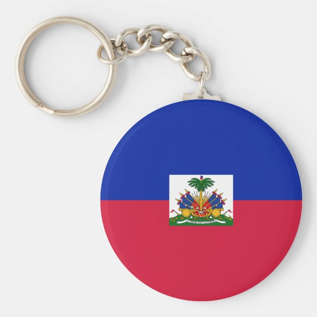 Llavero Bandera de Haití (haitiana) (Frente)
